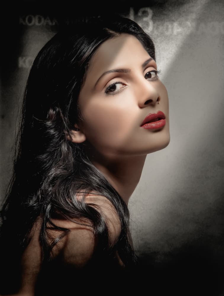 Intense Gaze Portrait by Rahul Wedpathak — canvas wall art