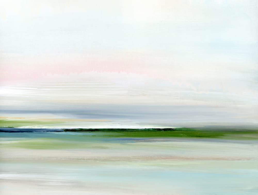 Serene Abstract Landscape by Nicole Walsh — canvas wall art