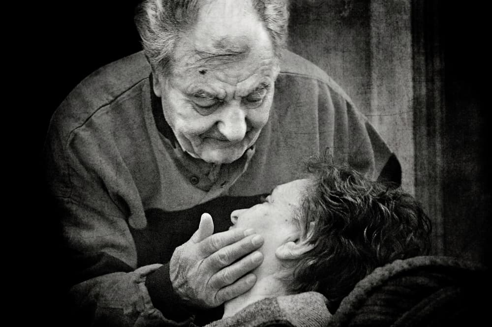 A Loving Gaze by Nicoleta Gabor — canvas wall art