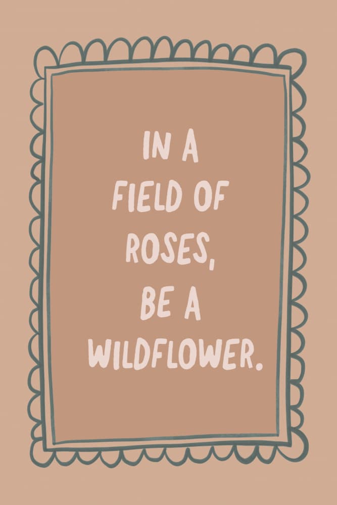 Inafieldofroses by Treechild — canvas wall art
