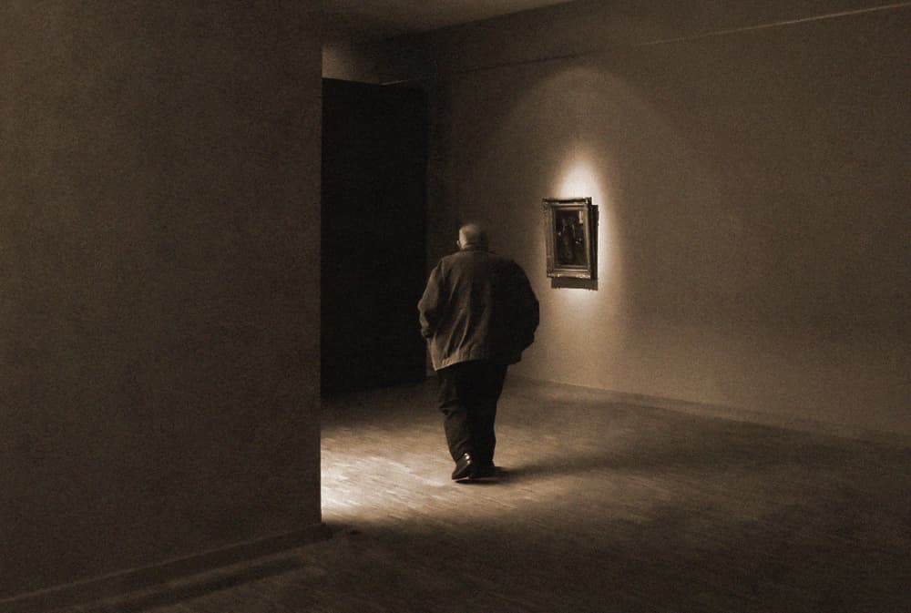 Solitary Man Gallery by Lus Joosten — canvas wall art