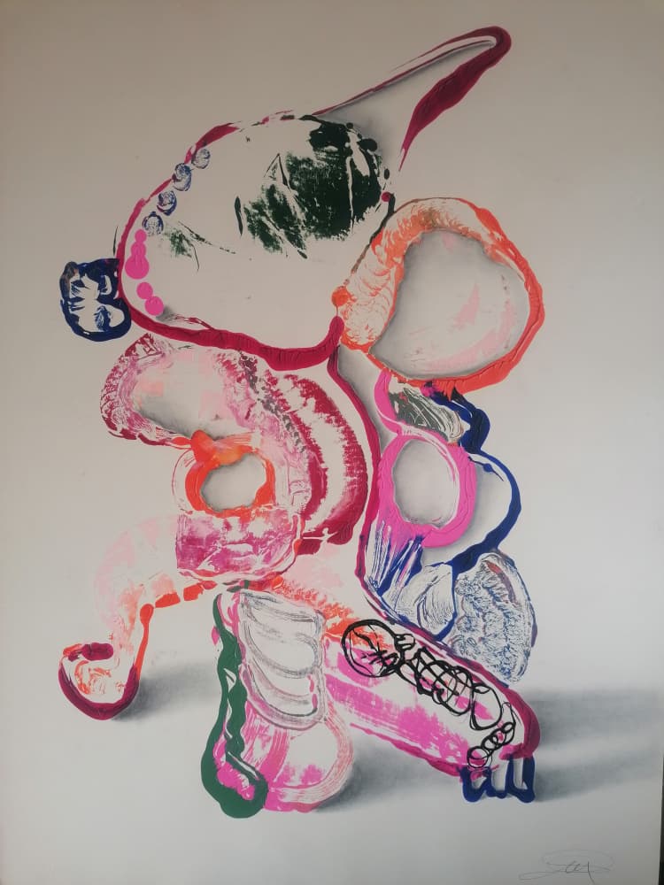Vibrant Abstract Forms by Stefano Mazzolini — canvas wall art