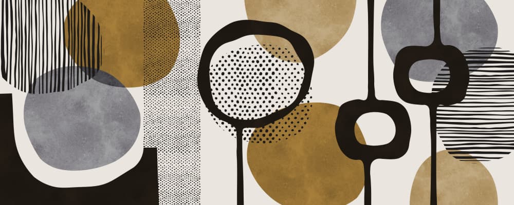 Expressive Modern Art by Vitor Costa — canvas wall art