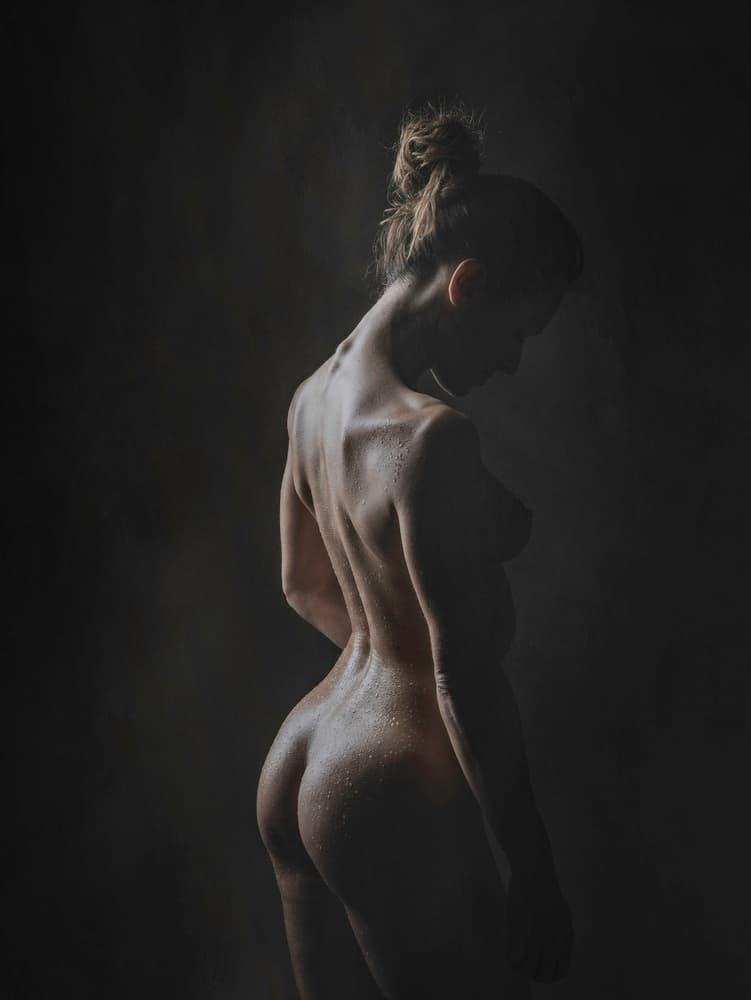 Wet Tranquility by Luc Stalmans — canvas wall art