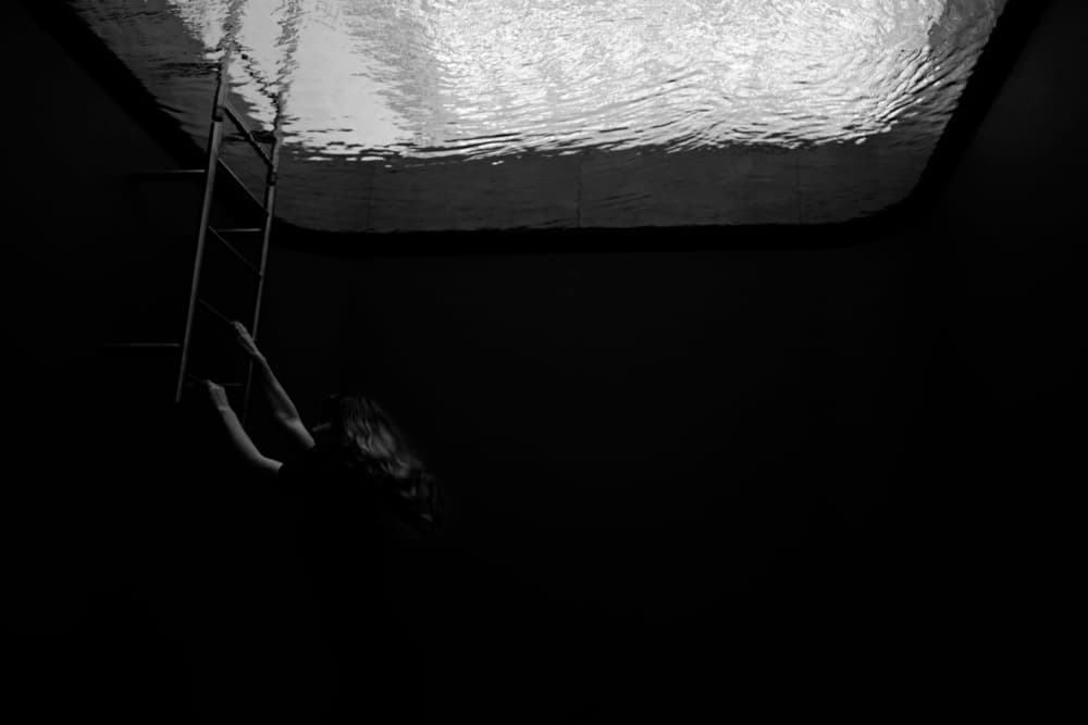 Climbing To Light by Liesbeth van der Werf — canvas wall art