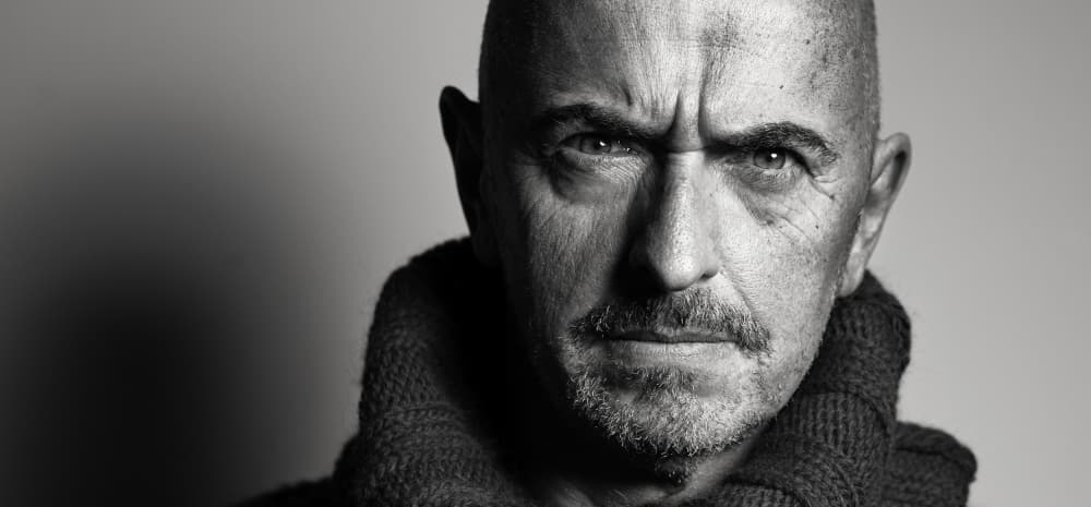 Intense Man's Gaze by gNo — canvas wall art