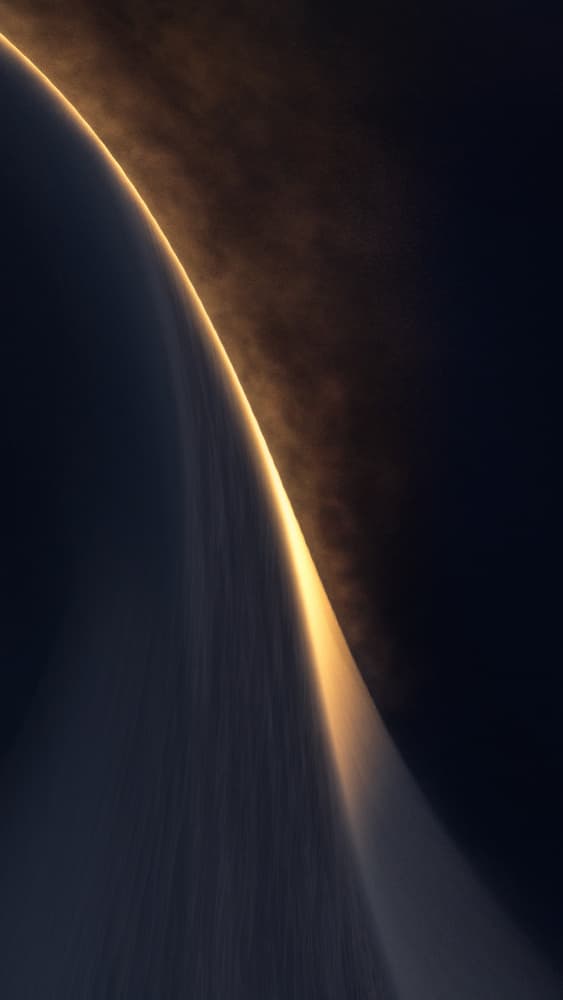 Golden Planetary Glow by Aidong Ning — canvas wall art
