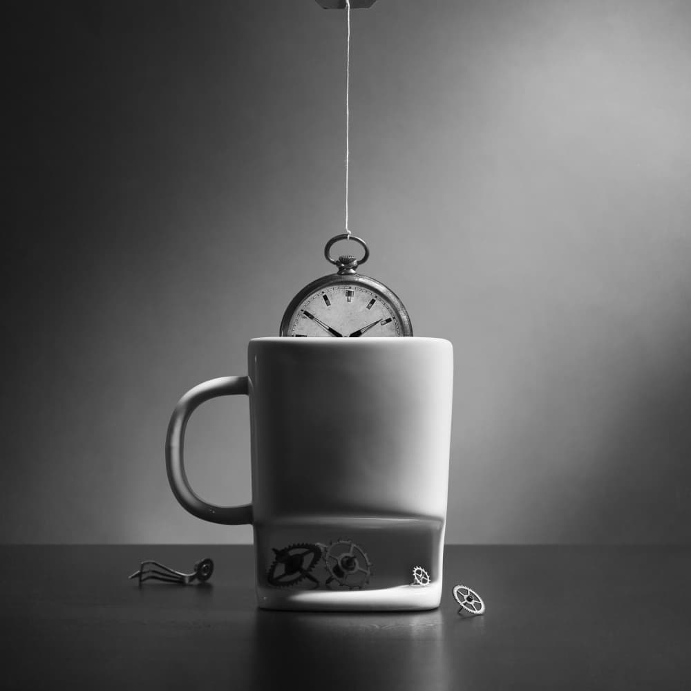 Mug of Time by Victoria Glinka — canvas wall art