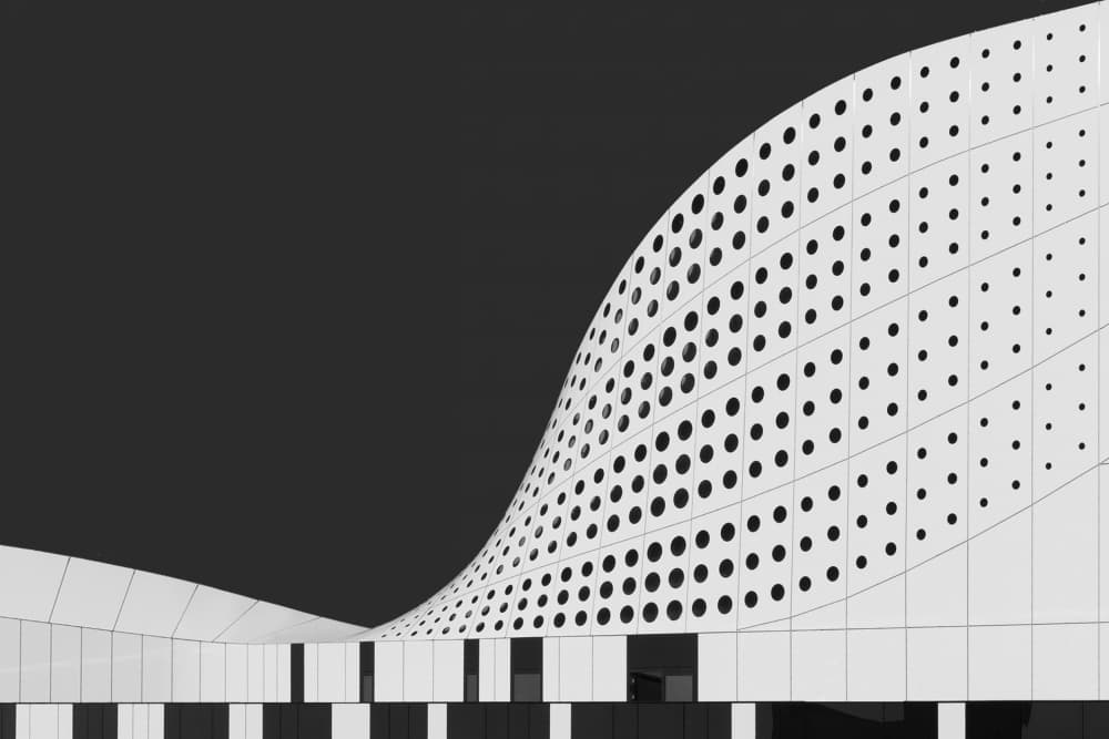 Modern Abstract Architecture by Theo Luycx — canvas wall art