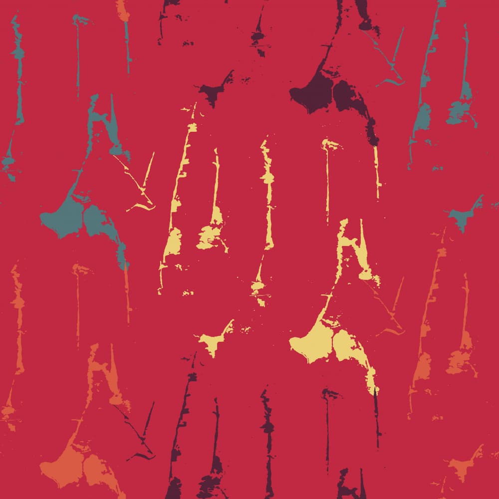 Abstract Grunge Drips by Marika Barsrsind β canvas wall art