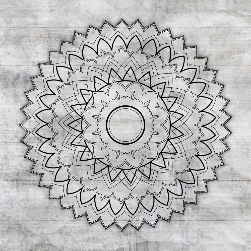 Zen Mandala Pattern by Martina — canvas wall art
