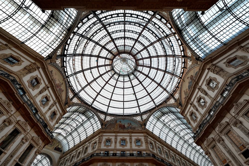 Grand Glass Dome by Jorge Pimenta — canvas wall art