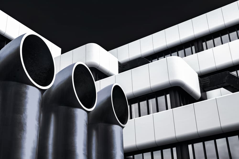 Sleek Urban Architecture by Roland Weber — canvas wall art
