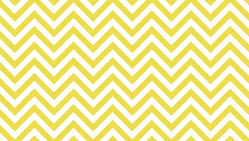 Yellow Chevron Pattern by Yvonne Gustafsson — canvas wall art