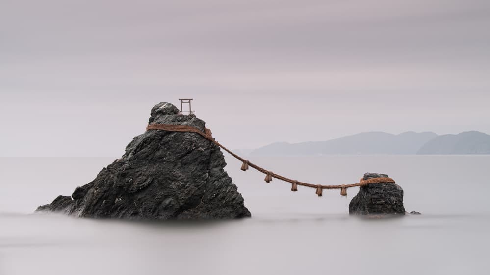 Married Rocks Shrine by Gerald Macua — canvas wall art
