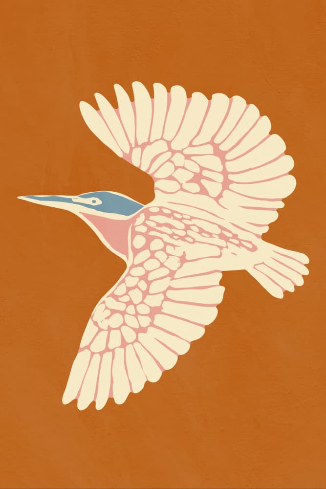 Kingfisher by Treechild — canvas wall art