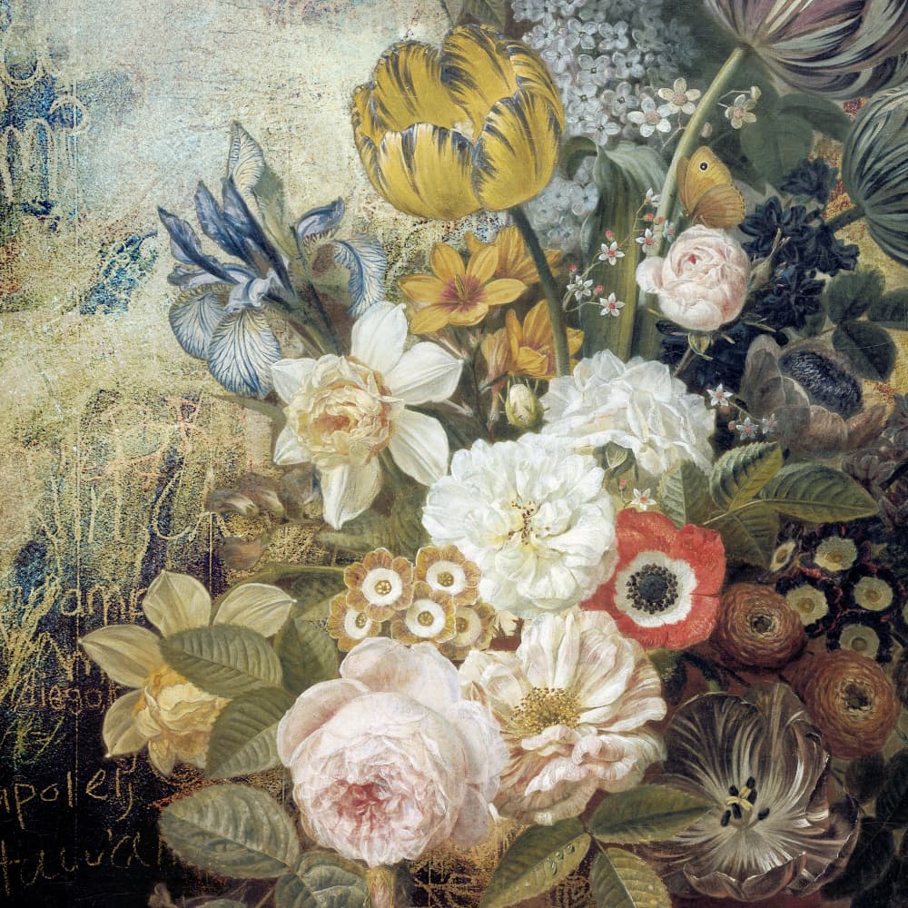 Colorful Spring Bouquet by Marja van den Hurk — canvas wall art