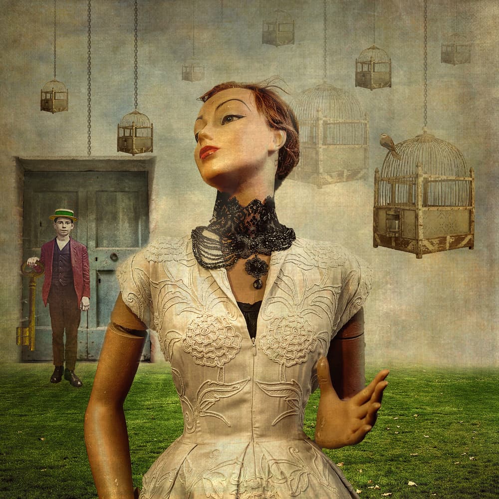 Automaton Dream by Christian MARCEL — canvas wall art