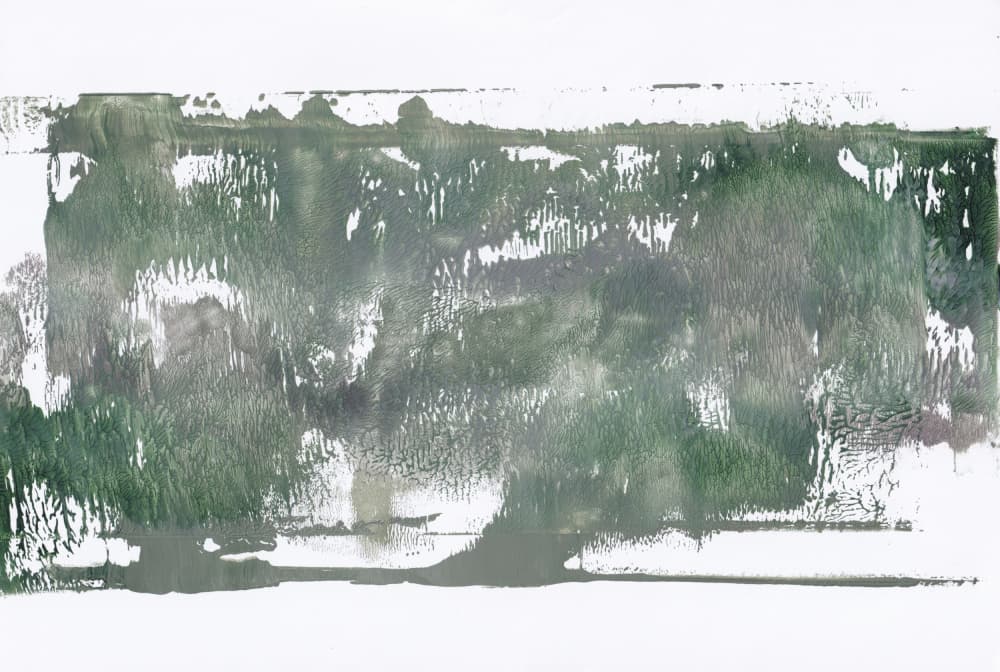 Abstract Forest Wash by Maira Ribena — canvas wall art