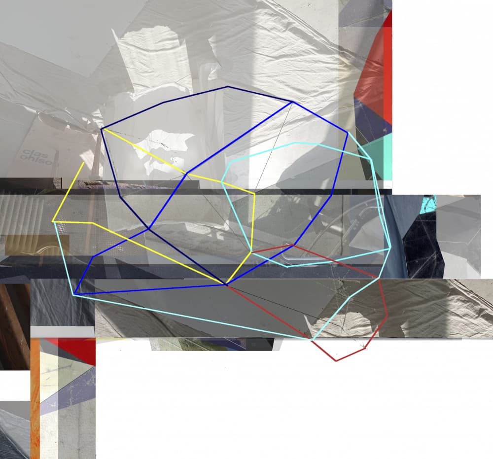 Dynamic Geometric Forms by Stefan Fransson — canvas wall art