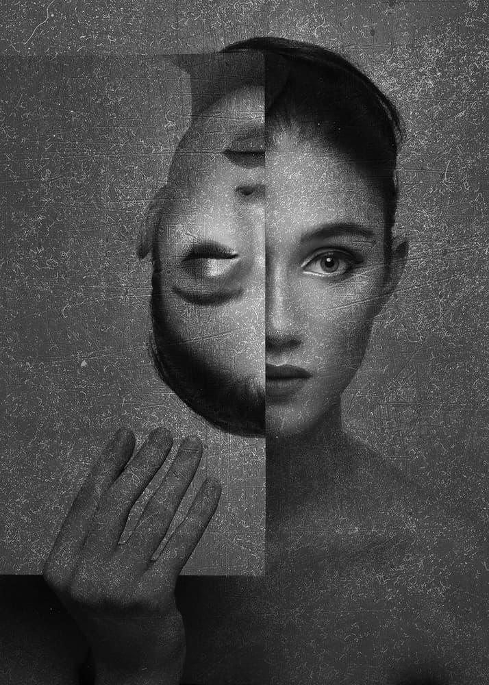 Distorted Reflection by Anthony Skip — canvas wall art