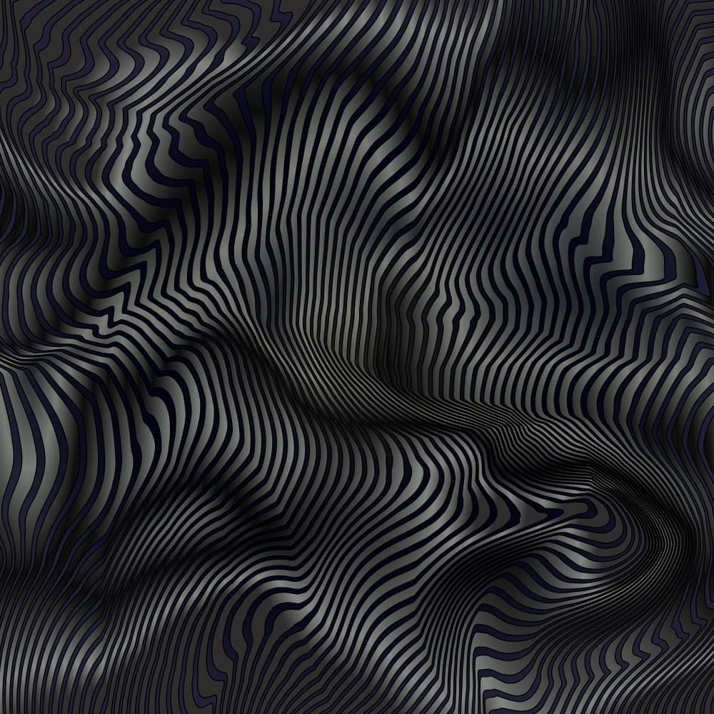 Abstract Flowing Lines by Angelo Cerantola — canvas wall art