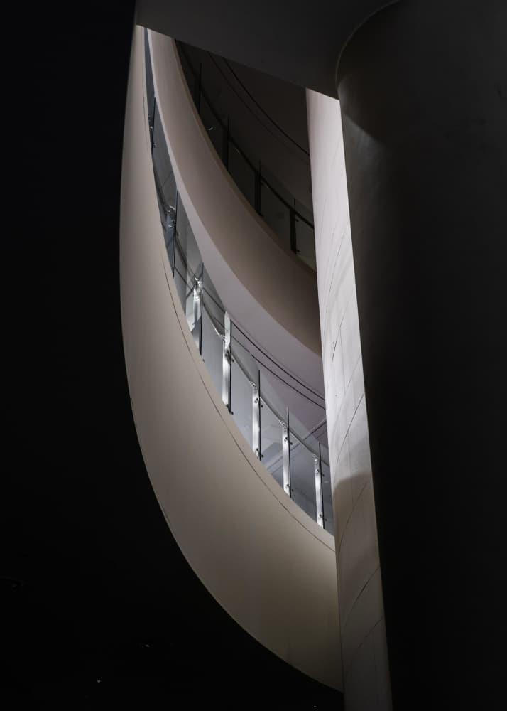 Modern Interior Curves by HAN dong hee — canvas wall art