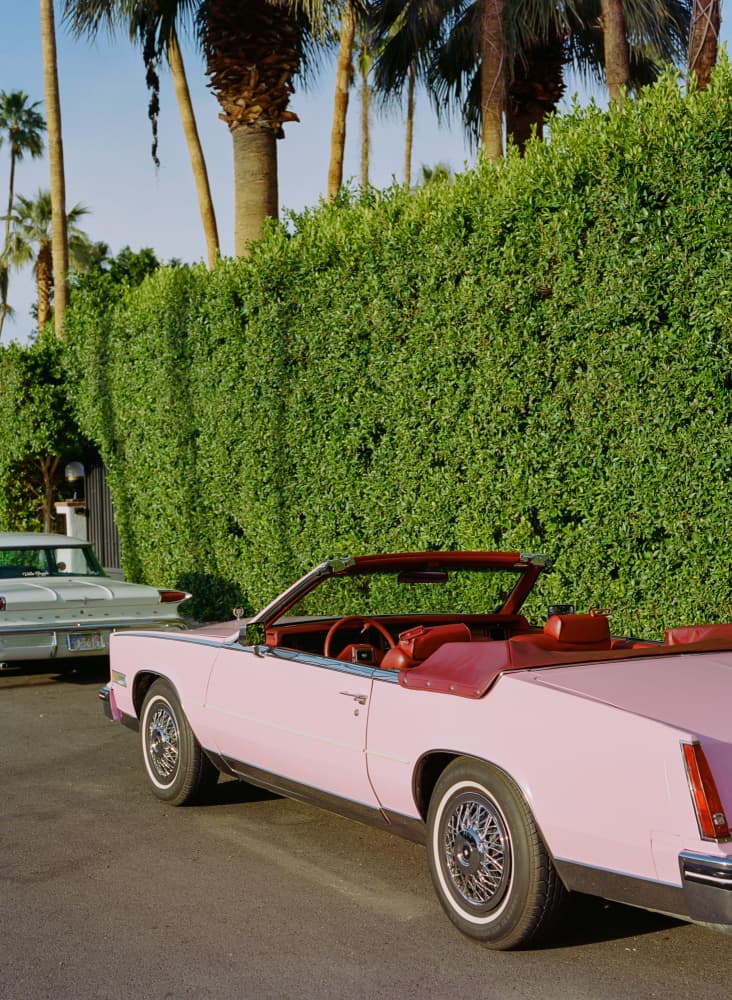 Pink Classic Convertible by Bethany Young — canvas wall art