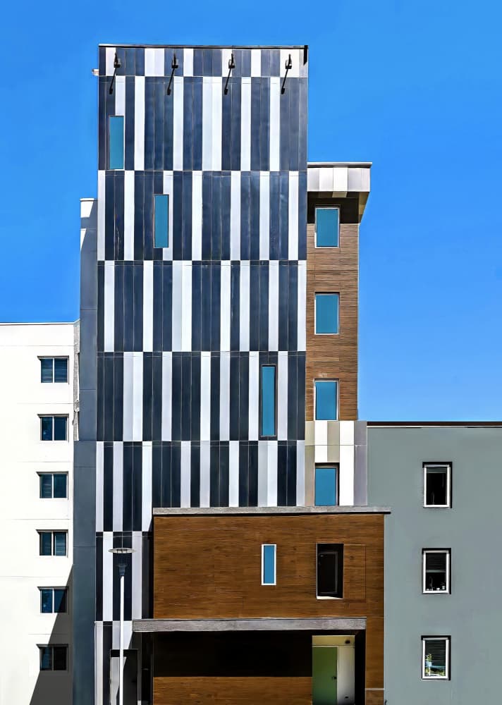 Bold Modern Facade by Arnon Orbach — canvas wall art