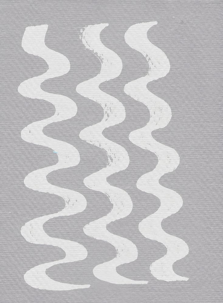 Gentle White Waves by Santhosh ch — canvas wall art