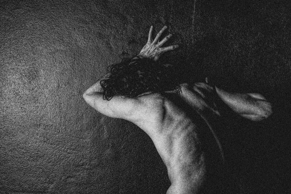 Raw Emotional Struggle by Paulo Medeiros — canvas wall art