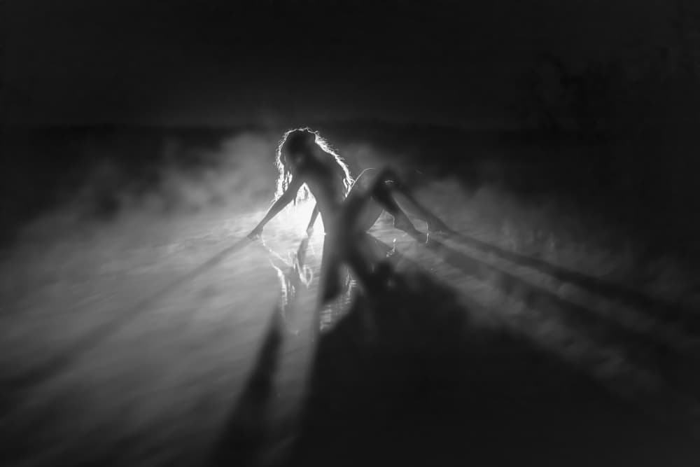 Dramatic Light Dance by Leszek Paradowski — canvas wall art