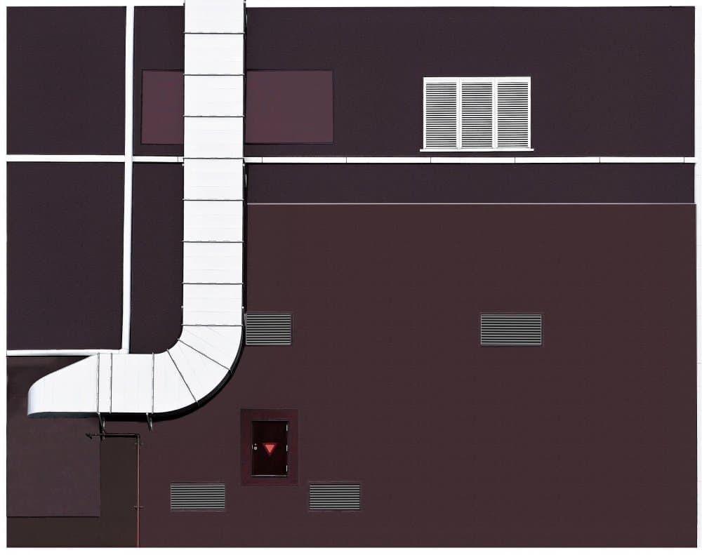 Modern Building Geometry by Arnon Orbach — canvas wall art