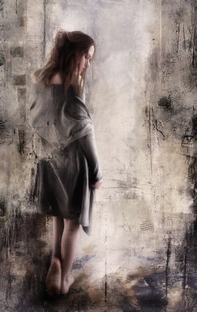 Ethereal Contemplation by Charlaine Gerber — canvas wall art