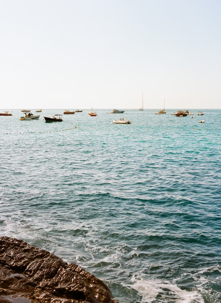 Positano Beach XV on Film by Bethany Young — canvas wall art