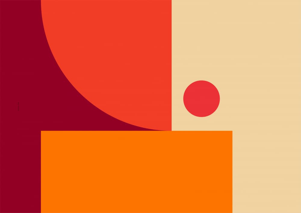 Abstract Color Blocks by Nilesh Kulkarni — canvas wall art