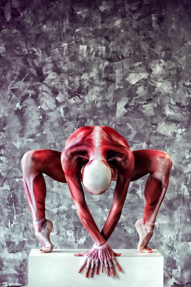 Dynamic Body Art by Ruslan Bolgov — canvas wall art
