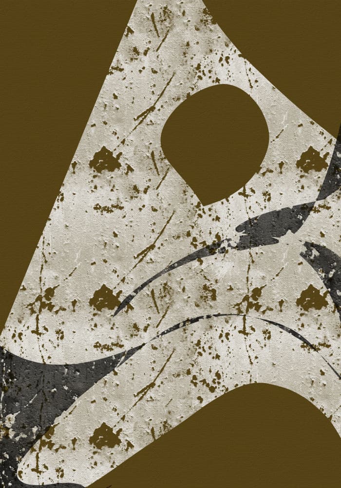 Angular Grunge Texture by Yuli Saputra — canvas wall art