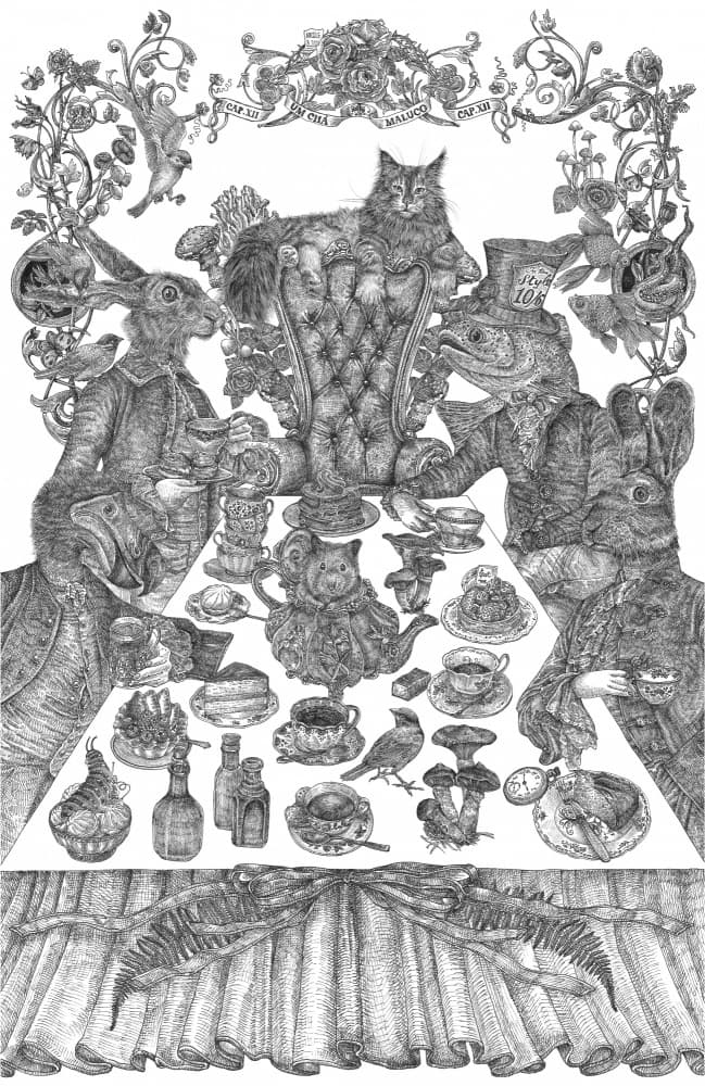 Whimsical Animal Tea Party