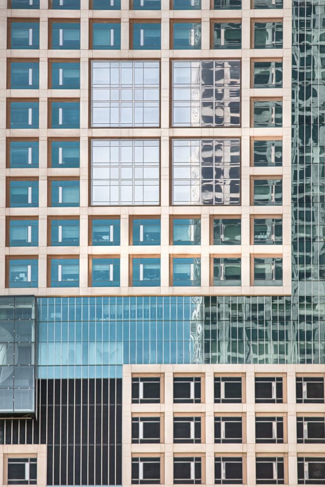Modern Building Facade by Bruno Flour — canvas wall art