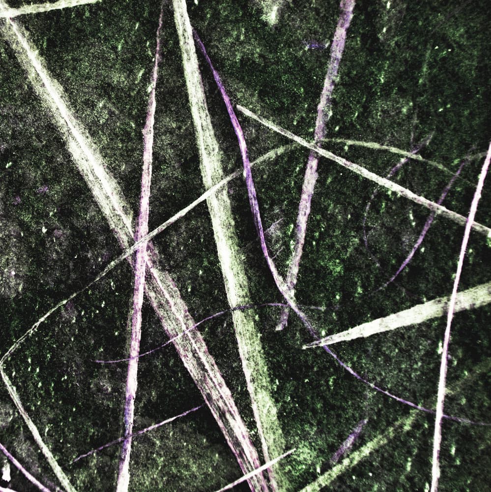 Tangled Green Lines by Christina Sillen — canvas wall art