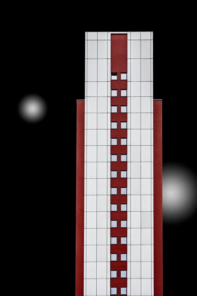 Modern Building Facade by Roland Weber — canvas wall art