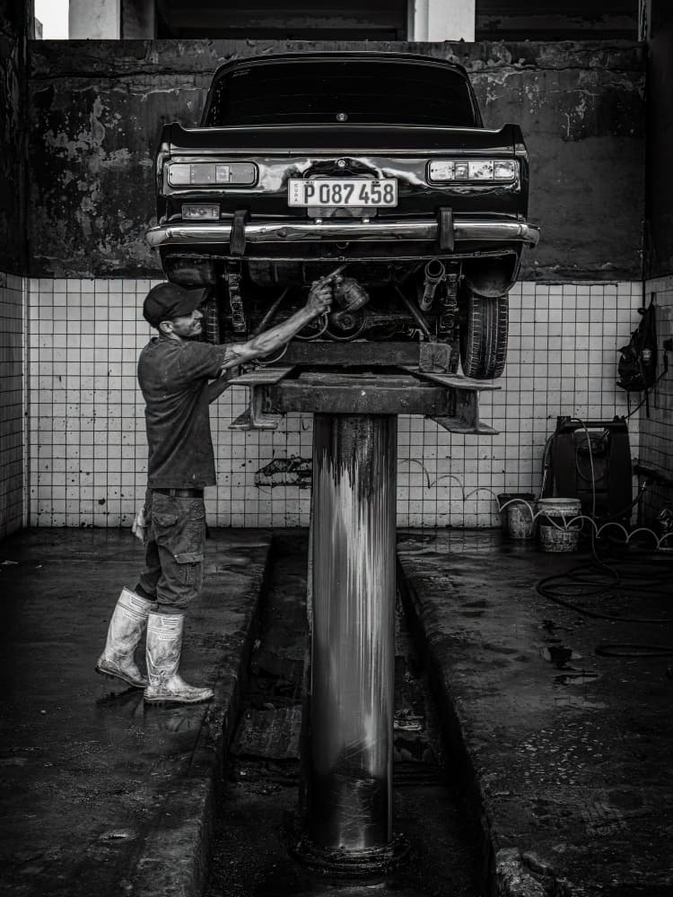 The repairment by Marco Tagliarino — canvas wall art
