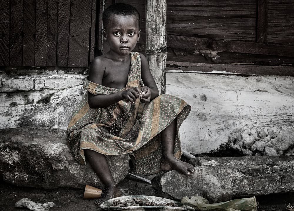 Solemn Young Girl by Joxe Inazio Kuesta Garmendia — canvas wall art