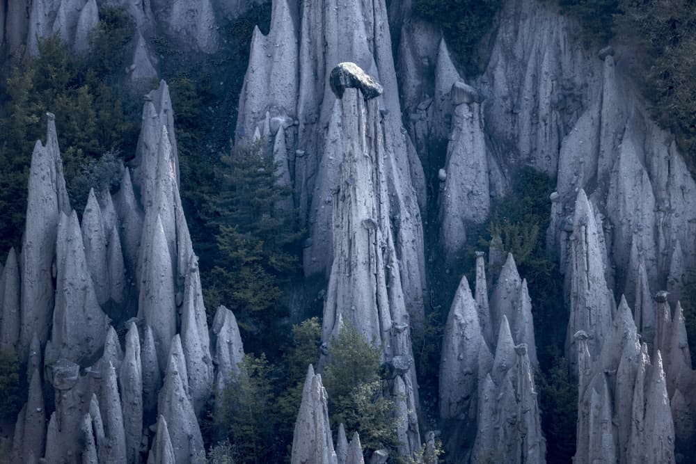 Mysterious Earth Pyramids by Sergio Saavedra Ruiz — canvas wall art