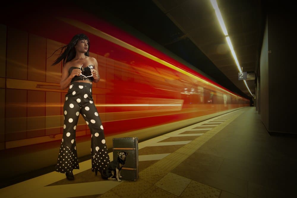 Urban Travel Fashion by Christine von Diepenbroek — canvas wall art