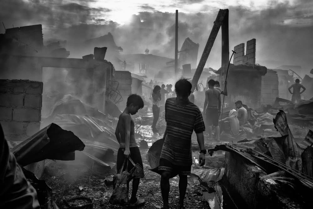 Life Amidst Ruins by Shinji Isobe — canvas wall art