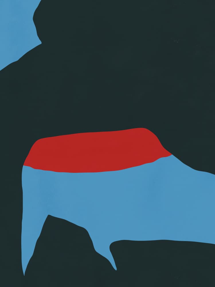 Modern Color Block by Little Dean — canvas wall art