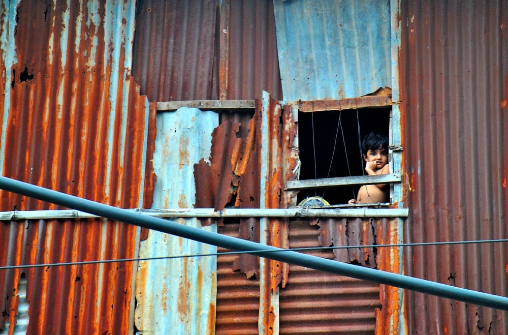 Curious Child Window by MD MAHABUB HOSSAIN KHAN — canvas wall art
