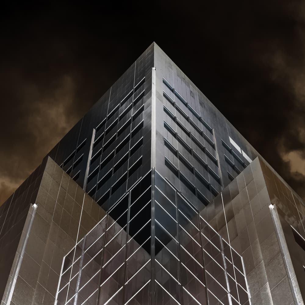 Modern Urban Geometry by Marc Huybrighs — canvas wall art